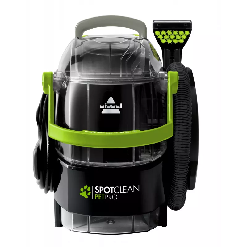 Bissell SpotClean Pet Pro rokas paklāju tīrītājs Deep Black, Green