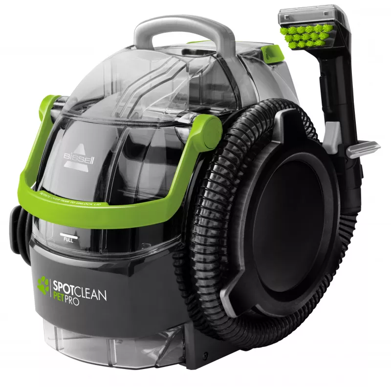 Bissell SpotClean Pet Pro rokas paklāju tīrītājs Deep Black, Green
