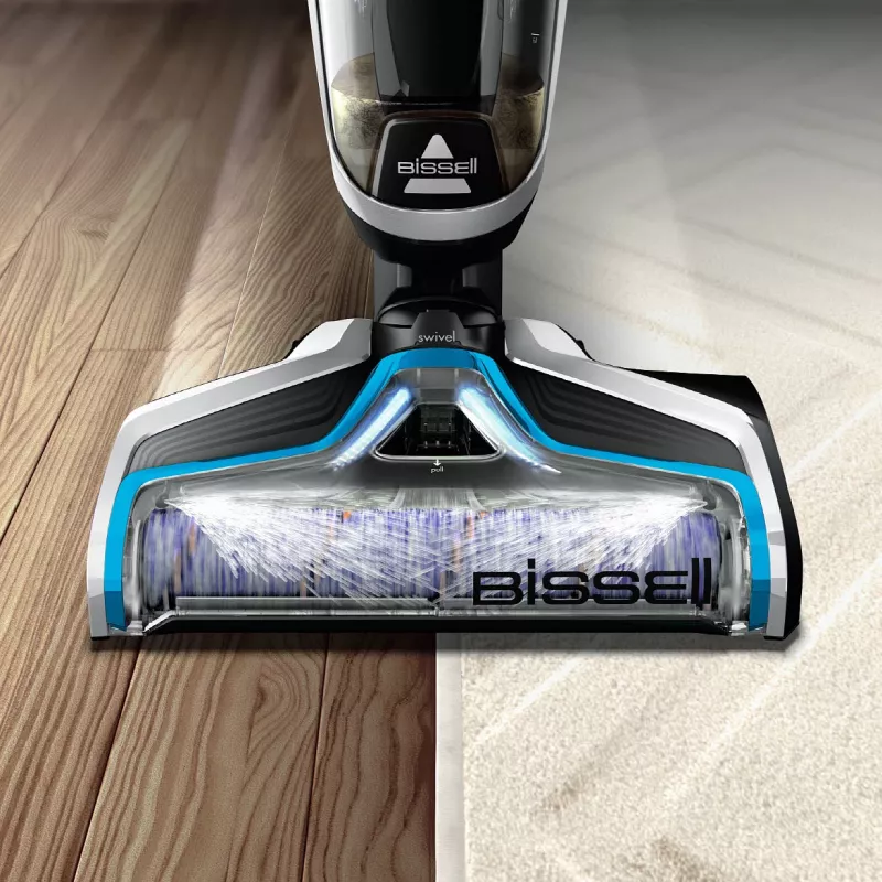 Bissell 2582Q vertikālais putekļsūcējs/slotas suka, bezmaiss, 250 W, melns/zils/sudrabs