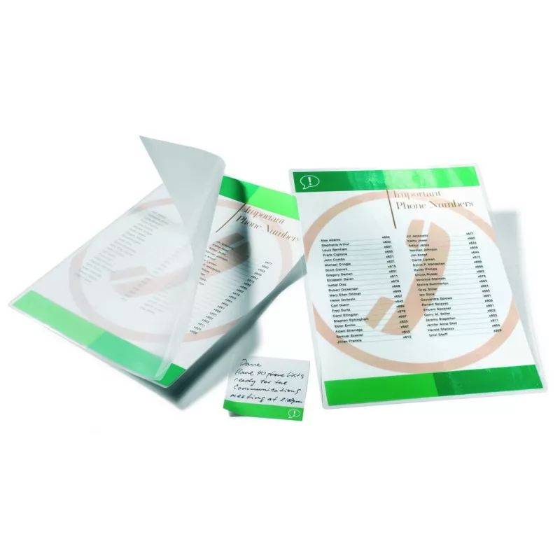 GBC Laminēšanas kabatiņa A4 High Speed 80 mikroni, spīdīga, melna, sarkana, A4, 0.16 mm, 100 gab., 223 mm