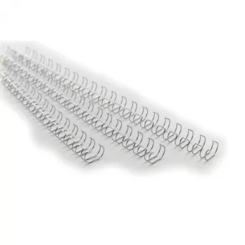 GBC Binding Wires MultiBind 6mm, Sudraba, 130 lapas, A4, 172 mm, 81 mm, 100 gab.