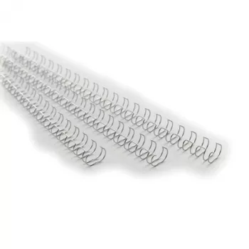 GBC Binding Wires MultiBind 12mm, Sudrabs, 130 loksnes, A4, 281 mm, 124 mm, 100 gab.