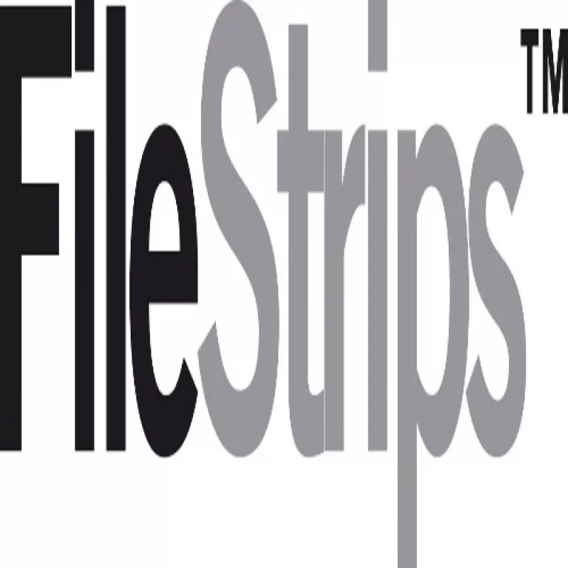 GBC Filestrip CombBind caurspīdīgās sloksnes, A4, PVC, 100 gab.