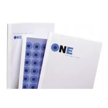 GBC Thermal Binding Covers Standard A4 20mm, A4, PVC, Balts, 180 lapas, 50 gab.