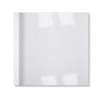 GBC LinenWeave termosaistīšanas vāki 3mm balti (100), A4, PVC, balti, 30 lapas, 100 gab.