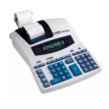 Rexel drukājošais kalkulators Ibico 1232X Professional 12 cipari, 290 mm, 375 mm, 375 mm