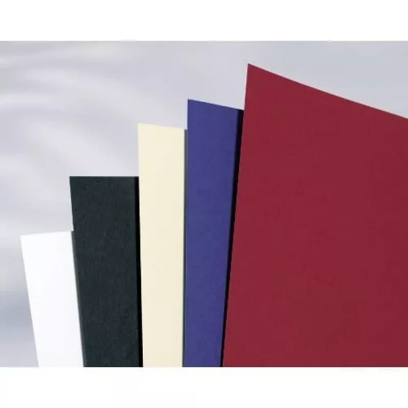GBC Binding Cover A4 Plain 250 gsm, A4, Kartons, Balts, Matēts, 100 loksnes, 2.2 kg