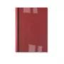 GBC LeatherGrain termosaistīšanas vāki 1.5mm sarkani (100), A4, PVC, sarkans, caurspīdīgs, matēts, 15 lapas, 1.5 mm