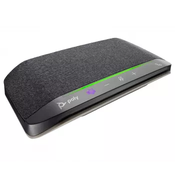 HP Poly Sync 10 Microsoft Teams sertificēts skaļrunis, PC, sudrabs, 0.715 m, IP64, Windows 10, Windows 11, MacOS