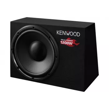 Kenwood KSC-W1200B iebūvēts automašīnas zemfrekvences skaļrunis 300 W