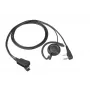 Kenwood EMC-12W Austiņas ar mikrofons, Vadu, Ausu āķis, Zvaniem/Mūzikai, Melna