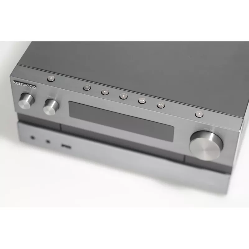 Kenwood M-918DAB-H mājas audio mikro sistēma 10 W, alumīnijs, melns