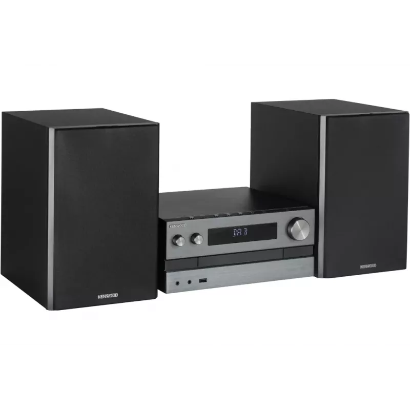 Kenwood M-918DAB-H mājas audio mikro sistēma 10 W, alumīnijs, melns