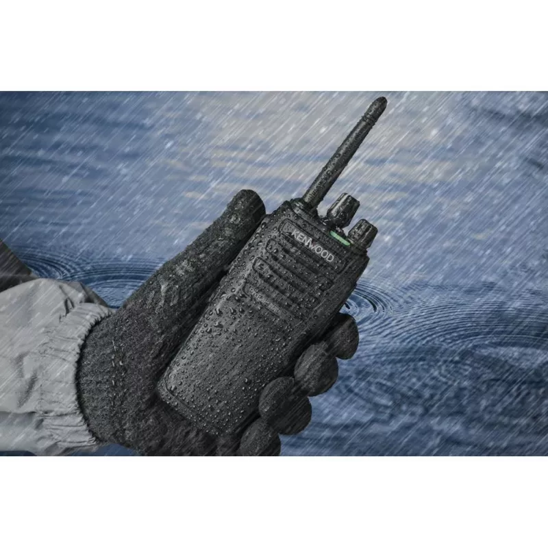Kenwood TK-3701DE divvirzienu radio 48 kanāli 446 - 446.2 MHz Melns