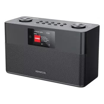 Kenwood CR-ST100S-B interneta radio, DAB+, FM, Bluetooth, melns