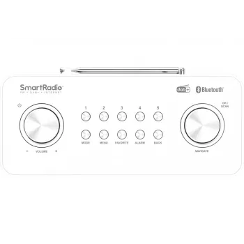 Kenwood CR-ST100S-W interneta radio balts