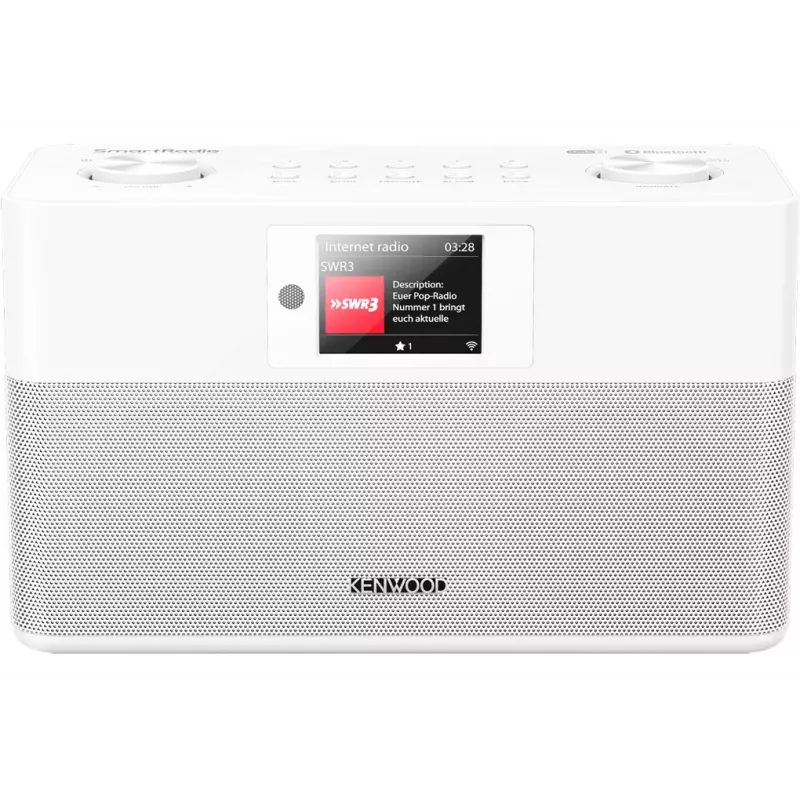 Kenwood CR-ST100S-W interneta radio balts