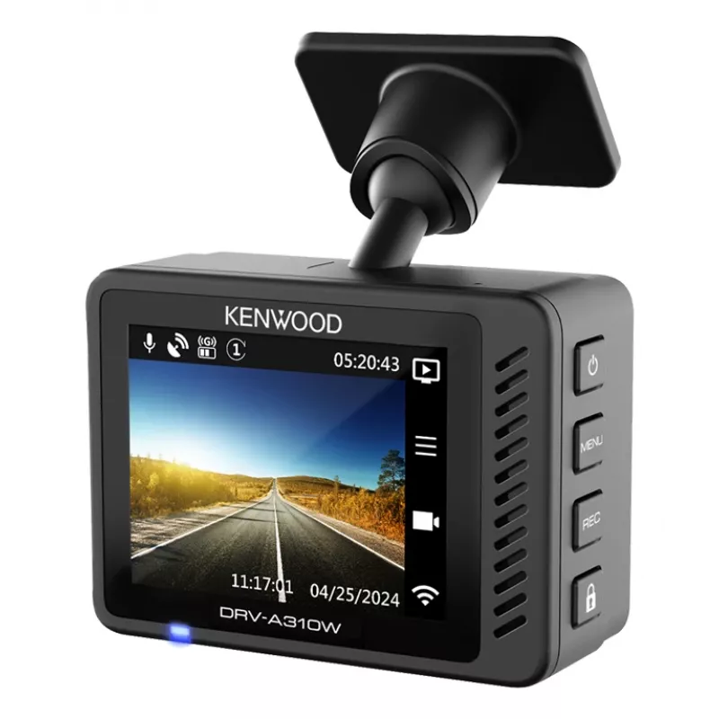 Kenwood DRV-A310W priekšējā kamera Full HD Wi-Fi melna