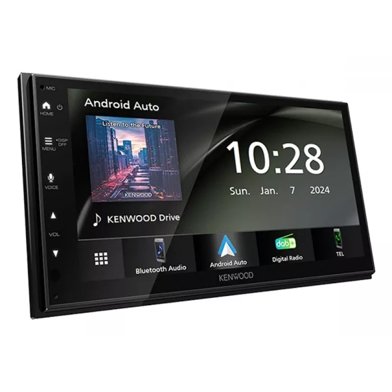 Kenwood DMX6523DABS auto radio melns Wi-Fi Bluetooth