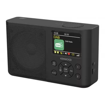Kenwood CR-M33DAB portatīvais DAB+ radio melns