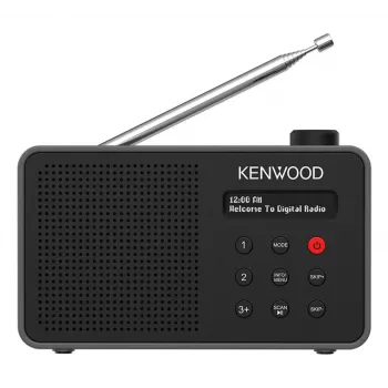 Kenwood CR-M25DAB-B pārnēsājamais radio melns