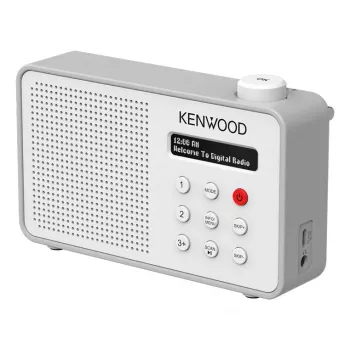 Kenwood CR-M25DAB-W pārnēsājams radio balts