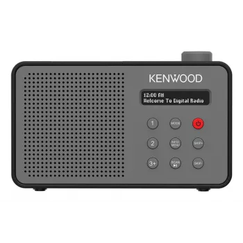 Kenwood CR-M25DAB-H pārnēsājams radio, digitālais, pelēks