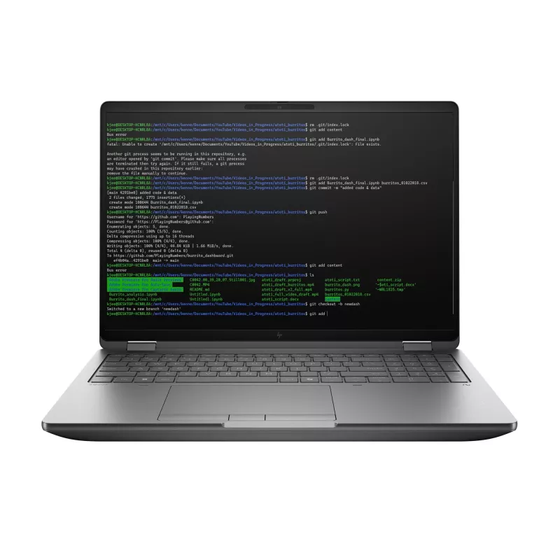Portatīvais dators HP ZBook Fury 16 G11, Intel Core Ultra 9 285HX, 64 GB, 1 TB SSD, Windows 11 Pro