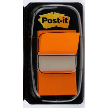3M I680-4 pašlīmējošie karodziņi, oranži, 25.4 x 43.2 mm, 50 gab.