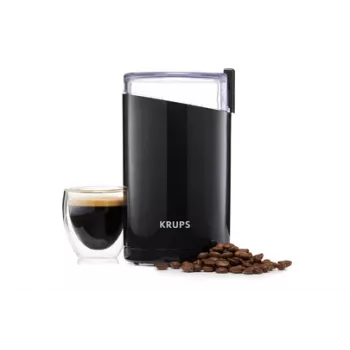 Kafijas dzirnaviņas Krups F203 200 W Melna