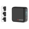 Verbatim Mini GaN Lādētājs 140W ar Displeju, Iekštelpām, AC, 28 V, Melns
