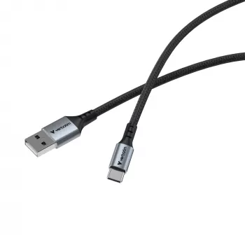 Verbatim Sync & Charge kabelis USB-A uz USB-C 120 cm, 1,2 m, USB A, USB C, USB 2.0, 0,48 Gbit/s, Melns