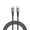 Verbatim Sync & Charge kabelis USB-C uz Lightning 120 cm, 1.2 m, Lightning, USB C, vīriešu, vīriešu, melns