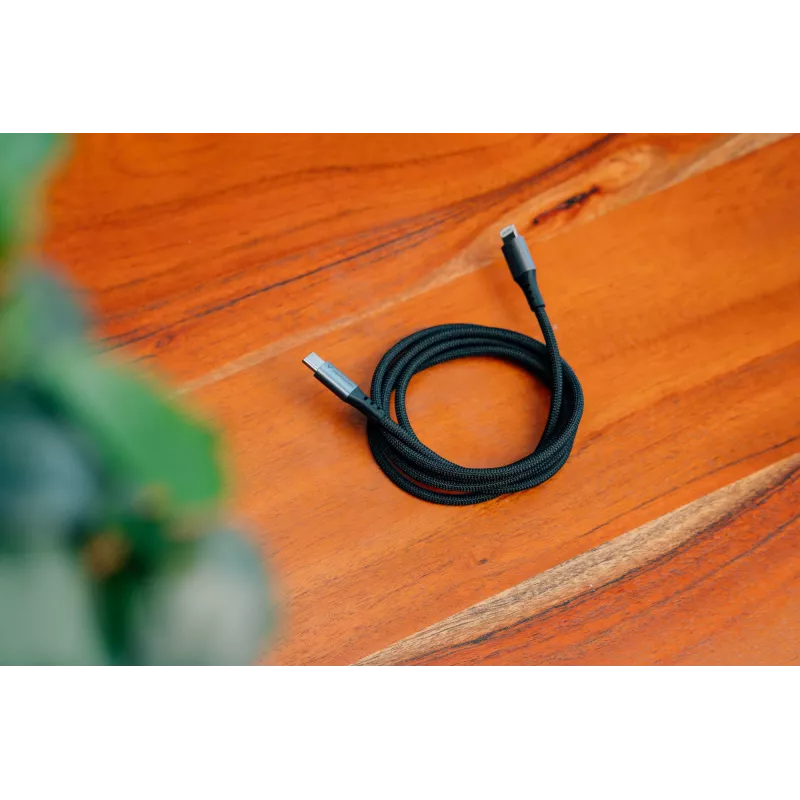 Verbatim Sync & Charge kabelis USB-C uz Lightning 120 cm, 1.2 m, Lightning, USB C, vīriešu, vīriešu, melns