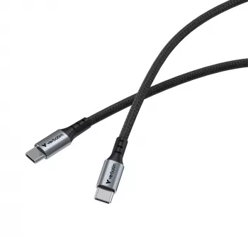 Verbatim Sync & Charge kabelis - 100W USB-C uz USB-C 120 cm, 1.2 m, melns