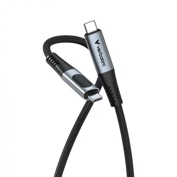 Verbatim Sync & Charge USB-C uz USB-C 100W Displejs 1,2 m