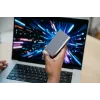 Verbatim TurboMetal SSD USB4 1TB USB Type-C USB4 Gen 2x2 Sudraba