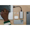 Verbatim TurboMetal SSD USB4 1TB USB Type-C USB4 Gen 2x2 Sudraba
