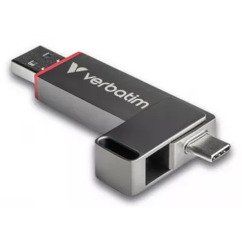 Verbatim Dual QuickStick USB zibatmiņa 512 GB USB Type-A / USB Type-C 3.2 Gen 1 (3.1 Gen 1) Pelēka