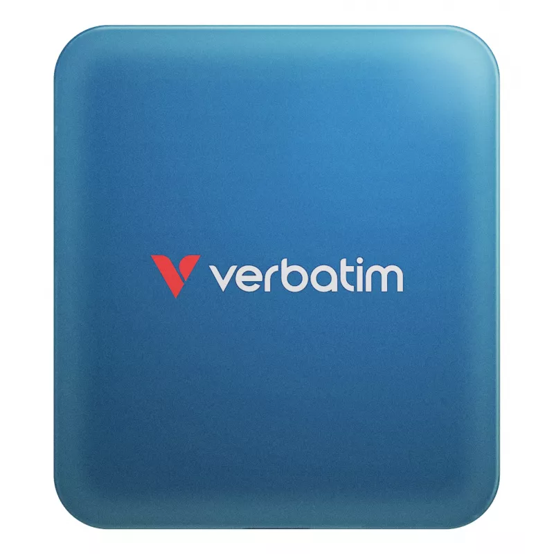 Verbatim SnapBack SSD 2TB Blue Metallic — ārējais SSD 2 TB, USB-C, USB 3.2 Gen 2x2, 2000 MB/s