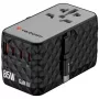 Verbatim Charge 'n' Travel Diamond 85W Ceļojumu lādētājs ar ievelkamu kabeli CNT-02