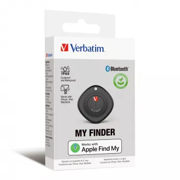 Verbatim MYF-01 Bluetooth izsekošanas ierīce 1 iepakojums Melna