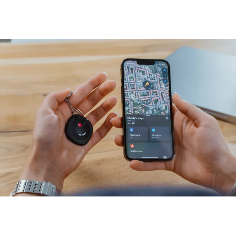 Verbatim MYF-01 Bluetooth izsekošanas ierīce 1 iepakojums Melna