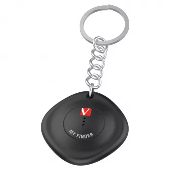 Verbatim MYF-02 Bluetooth priekšmetu meklētājs 2 iepakojumā Melns/Balts