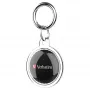 Verbatim My Finder Coin — Bluetooth izsekotājs atslēgām, somām, melns, IP66, CR2032
