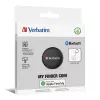 Verbatim My Finder Coin — Bluetooth izsekotājs atslēgām, somām, melns, IP66, CR2032