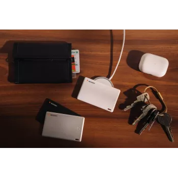Verbatim My Finder Card Bluetooth izsekotājs 2 iepakojumā Melns/Sudrabs
