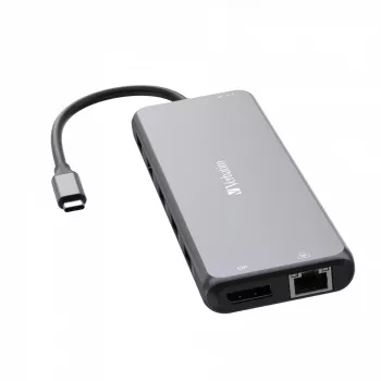 Verbatim CMH-13 USB Type-C Hubs 13 portu sudraba krāsā