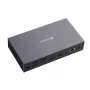 Verbatim CDS-17 Vadu USB 3.2 Gen 1 (3.1 Gen 1) Type-C dokstacija, Melna/Pelēka