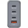 Verbatim GNC-100 GaN lādētājs 100W ar 2 x USB-C PD 100W / 1 x USB-C PD 65W / 1 x USB-A QC 3.0 (ES/UK/US)